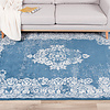 Tapis vintage - Adore Medaillon Bleu - thumbnail 3