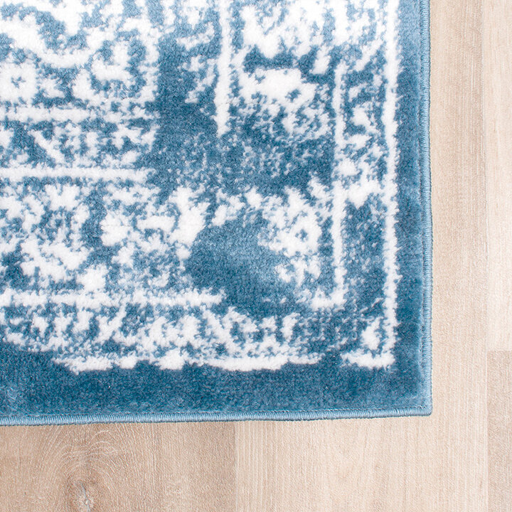 Tapis vintage - Adore Medaillon Bleu - 5