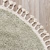 Tapis rond à poils longs - Lofty Fringe Menthe - thumbnail 4
