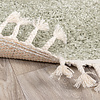 Tapis rond à poils longs - Lofty Fringe Menthe - thumbnail 5
