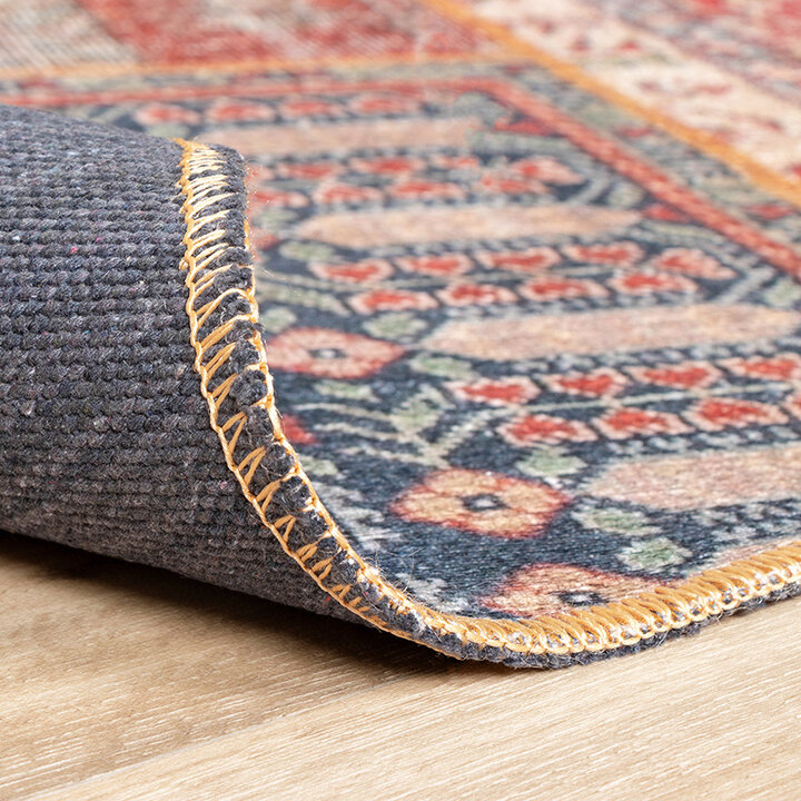 Tapis patchwork - Moods Rond Rustic Rustique - 5