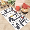Tapis de Couloir vintage - Dex Trail Noir - thumbnail
