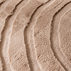 Tapis rond à poils longs - Carvy Arches Taupe - thumbnail 5