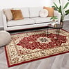 Plaid lavable - Rezah Oriental Rouge - thumbnail