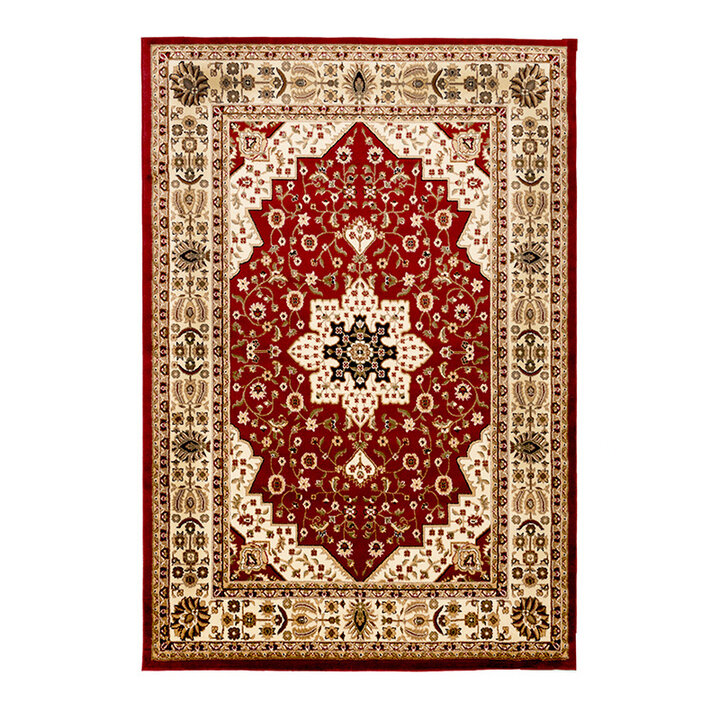 Plaid lavable - Rezah Oriental Rouge - 1
