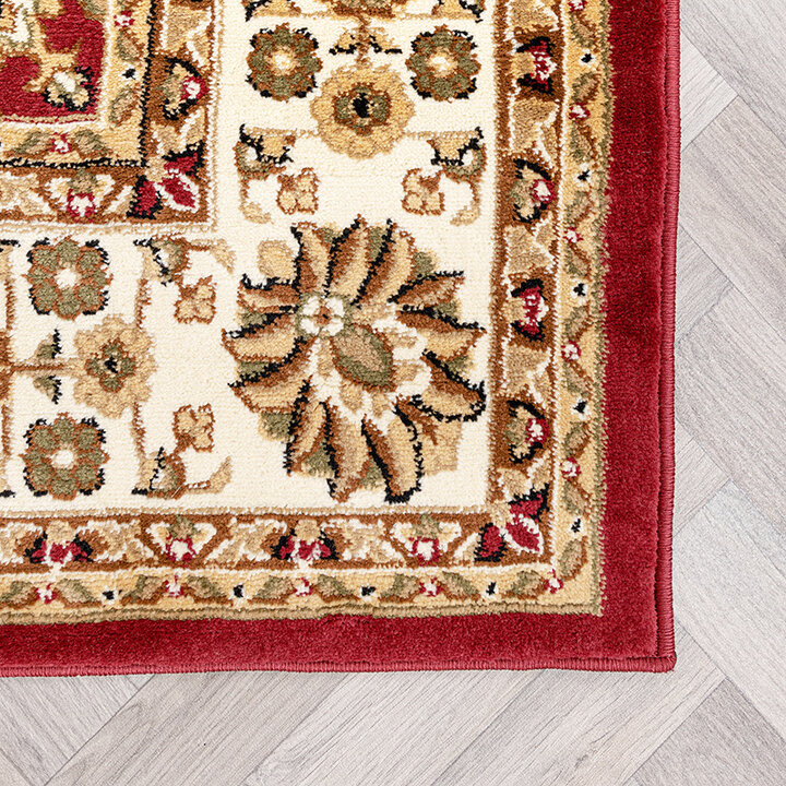 Plaid lavable - Rezah Oriental Rouge - 3