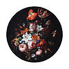 Tapis scandinave - Florine Noir/Orange - thumbnail 1