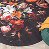 Tapis scandinave - Florine Noir/Orange - thumbnail 2