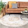Tapis vintage rond - Lago Jaune - thumbnail