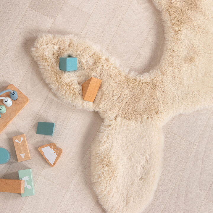 Tapis pour enfants - Huggy Walvis Crème - 2