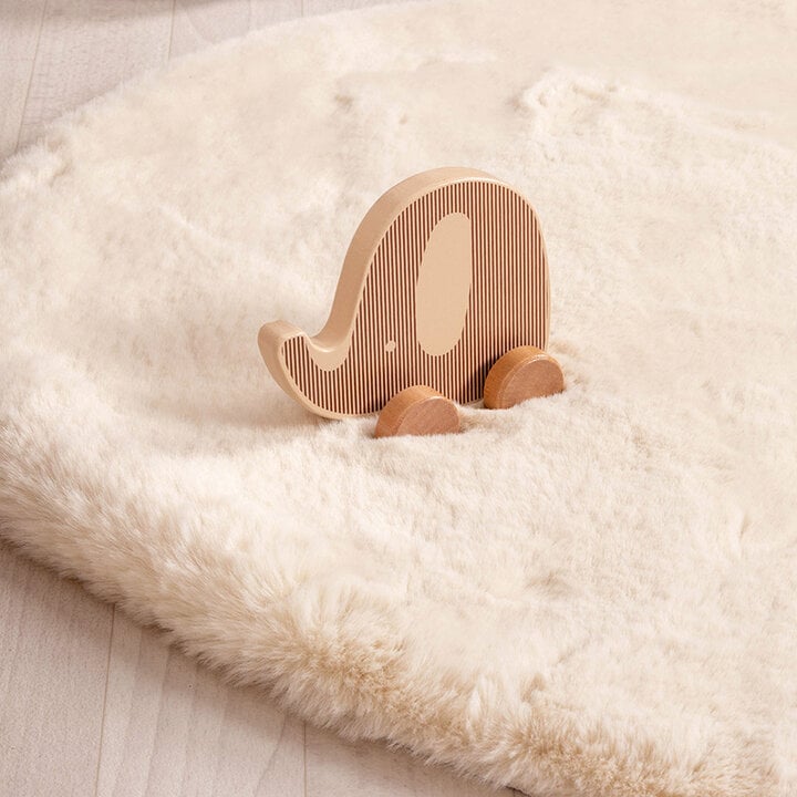 Tapis pour enfants - Huggy Walvis Crème - 4