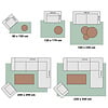 Tapis vintage - Estate Medaillon Bleu/Vert - thumbnail 9