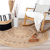 Tapis en jute - Fair Rond soleil Naturel - thumbnail 3