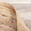 Tapis en jute - Fair Rond soleil Naturel - thumbnail 4