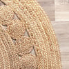 Tapis en jute - Fair Rond soleil Naturel - thumbnail 5