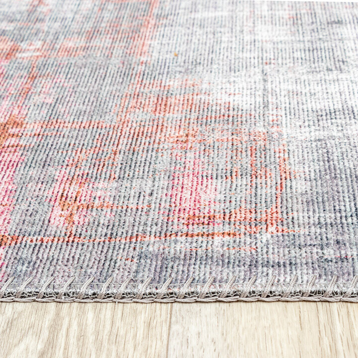 Tapis moderne - Strength Rouge/Rose - 5