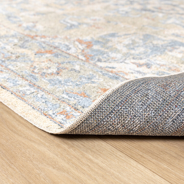 Tapis lavable - Nova Medaillon Vert - 7