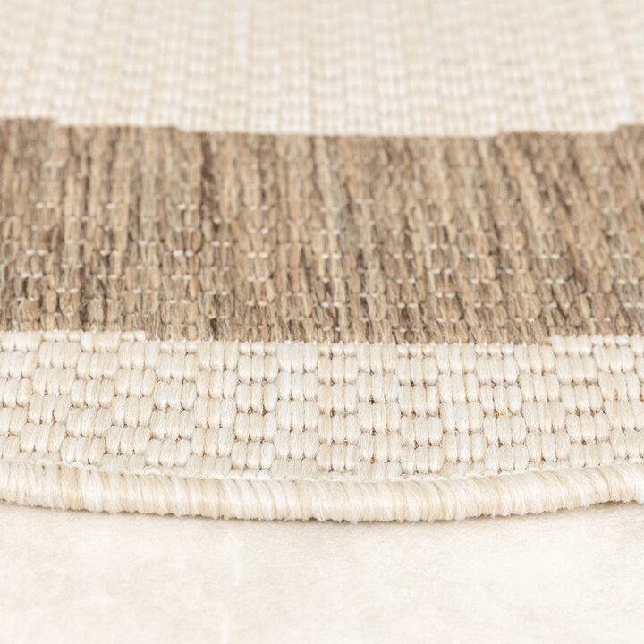 Tapis d'extérieur vintage - Nomad Edge Crème - 6