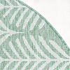Tapis d'extérieur rond - Summer Leaves Vert - thumbnail 5