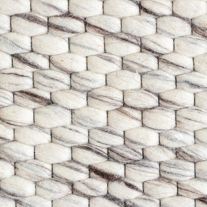 Tapis en laine - Melange Crème Mélangé - 3