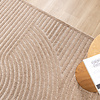 Tapis persan - Nori Curves Taupe - thumbnail 3