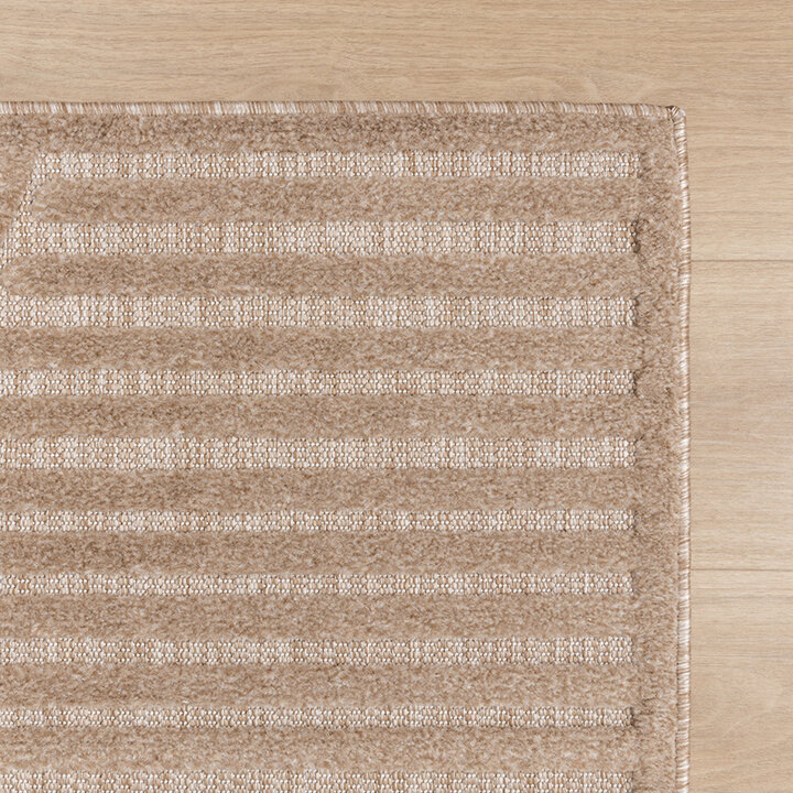 Tapis persan - Nori Curves Taupe - 4