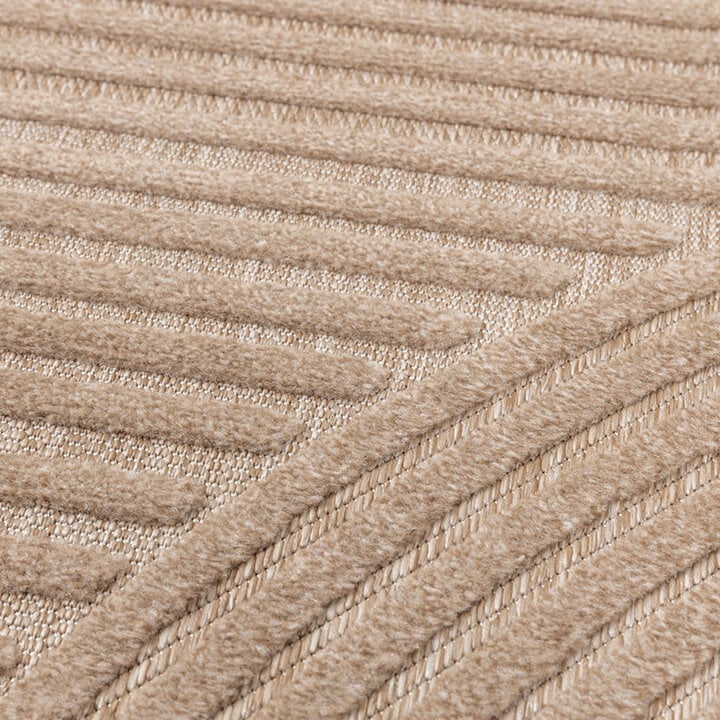 Tapis persan - Nori Curves Taupe - 6