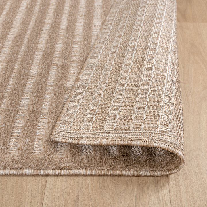 Tapis persan - Nori Curves Taupe - 7