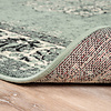 Tapis vintage rond - Wonder Vert/Noir - thumbnail 5