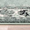 Tapis vintage rond - Wonder Vert/Noir - thumbnail 6