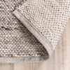 Tapis en laine - Feline Marron/Mélangé - thumbnail 7