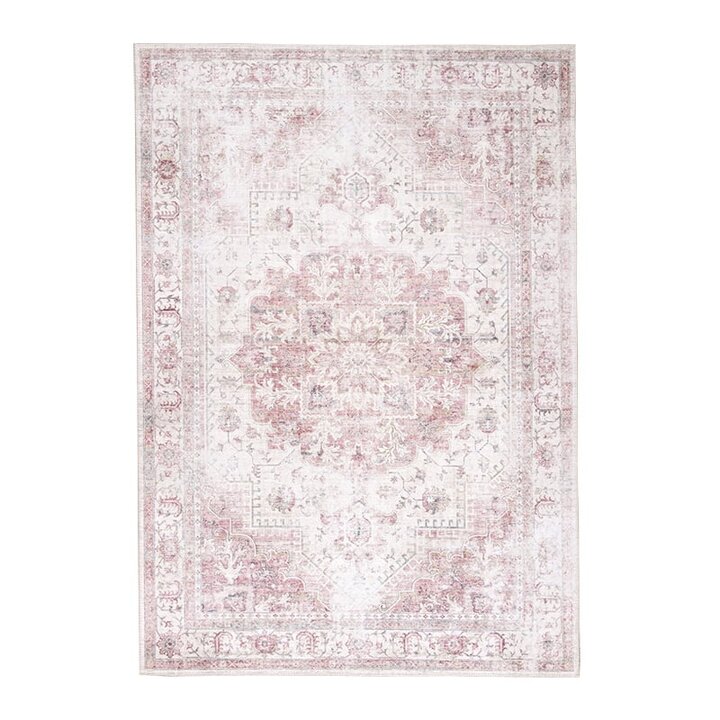 Tapis vintage - Lago Rouge/Rose - 1