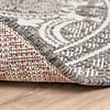 Tapis d'extérieur rond - Summer Oriental Gris - thumbnail 6
