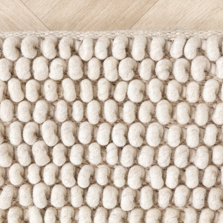Tapis en laine - Luminous Crème/Blanc - 5