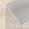 Tapis en laine - Luminous Crème/Blanc - thumbnail 7