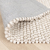 Tapis en laine - Luminous Crème/Blanc - thumbnail 8