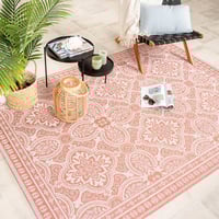 Tapis d'extérieur - Summer Oriental Rose