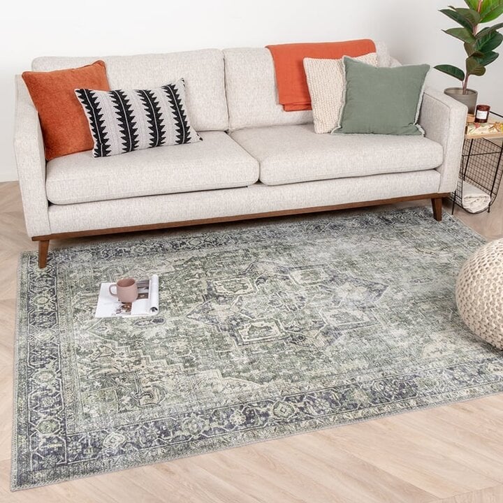 Tapis vintage - Lugan Vert