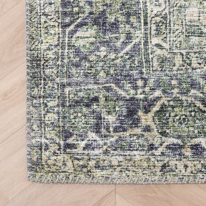 Tapis vintage - Lugan Vert - 4
