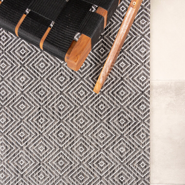 Tapis d'extérieur - Summer Tile Gris - 4