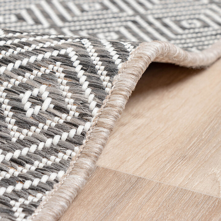 Tapis d'extérieur - Summer Tile Gris - 5