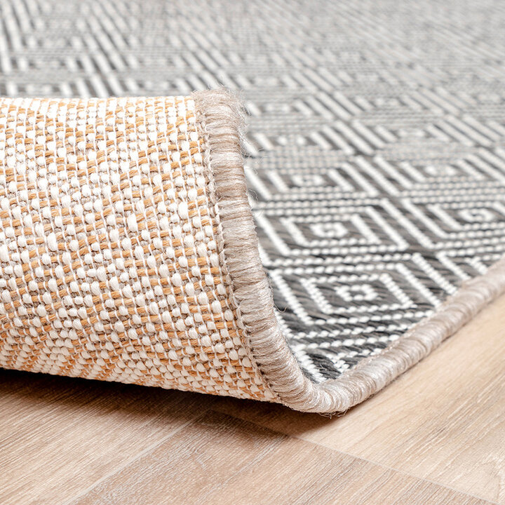 Tapis d'extérieur - Summer Tile Gris - 6