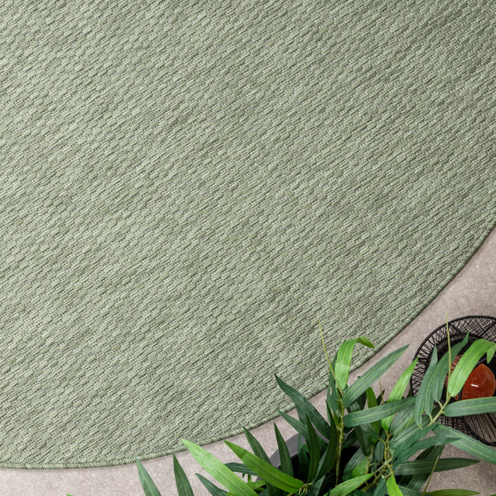 Tapis d'extérieur rond - Costa Vert - 3