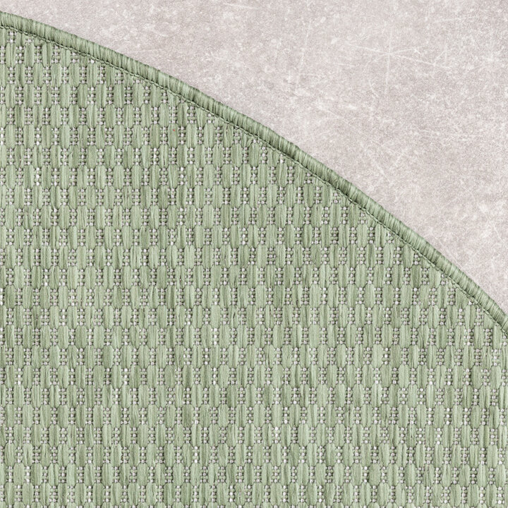 Tapis d'extérieur rond - Costa Vert - 4