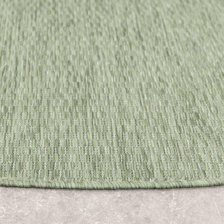 Tapis d'extérieur rond - Costa Vert - 5