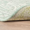 Tapis d'extérieur rond - Summer Oriental Menthe - thumbnail 6