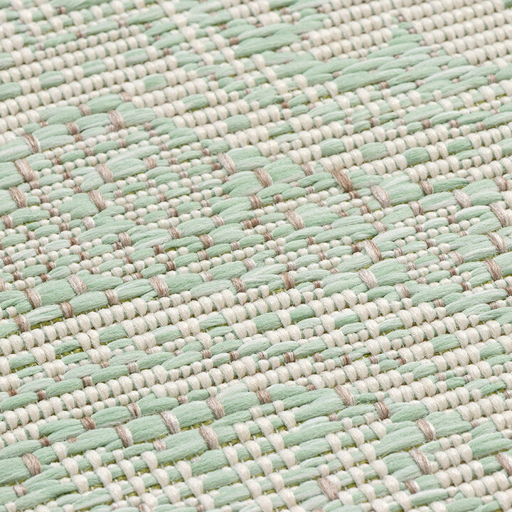 Tapis d'extérieur rond - Summer Oriental Menthe - 9