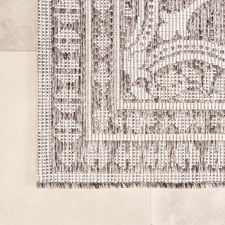 Tapis d'extérieur - Summer Oriental Gris Clair - 7