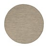Tapis d'extérieur rond - Malta Arrow Naturel - thumbnail 1