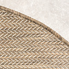 Tapis d'extérieur rond - Malta Arrow Naturel - thumbnail 5